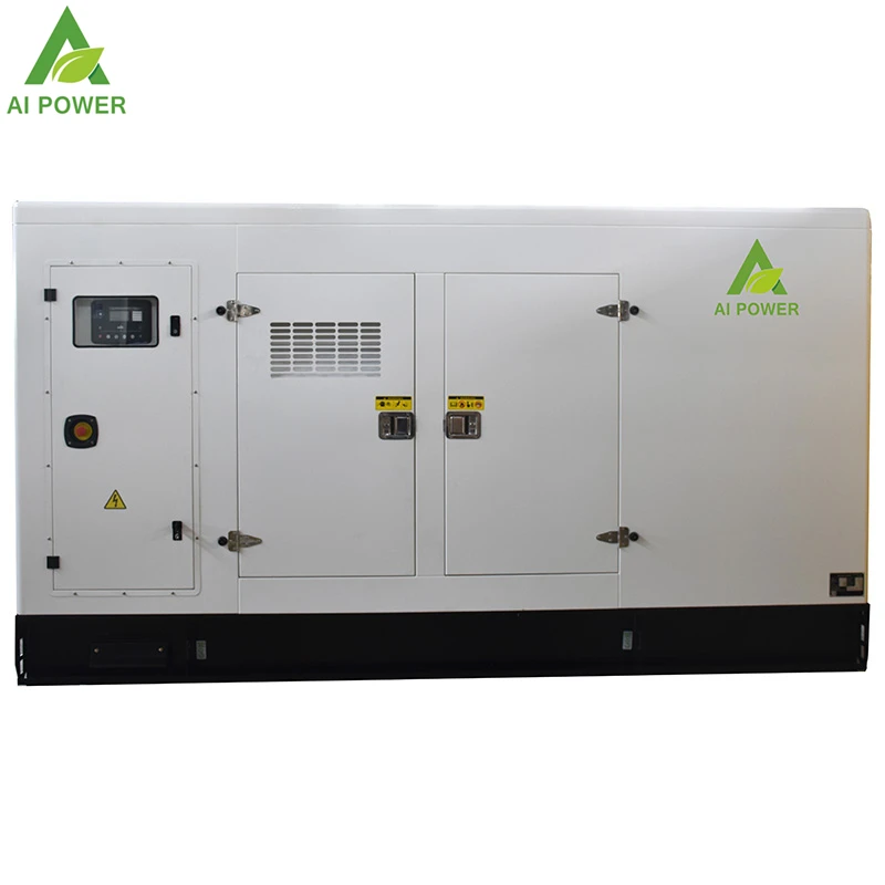 Portable silent 175 kva generator price with silent type