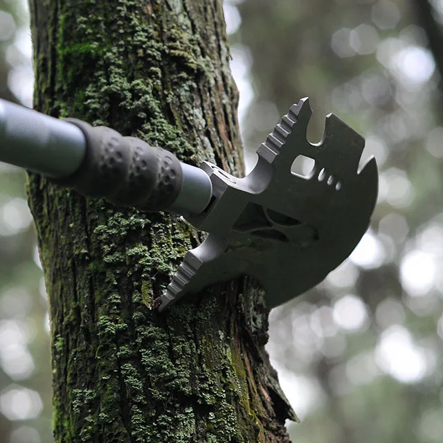 High Quality Portable Camping & Hiking Kit Multifunction Sapper Folding Snow Shovel Outdoor Hiking Survival Gear Digging Shovel