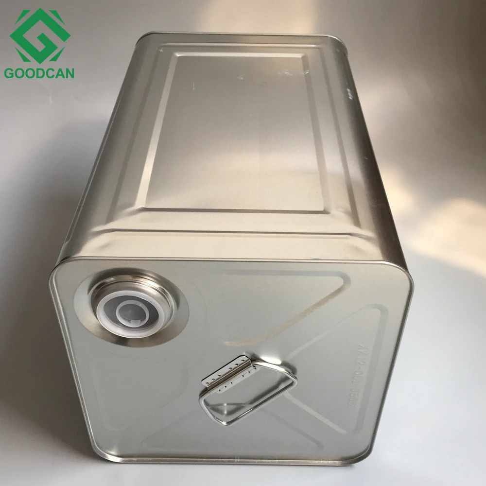 Low price wholesale custom high quality 20 liters metal oil drum tin can with lid
