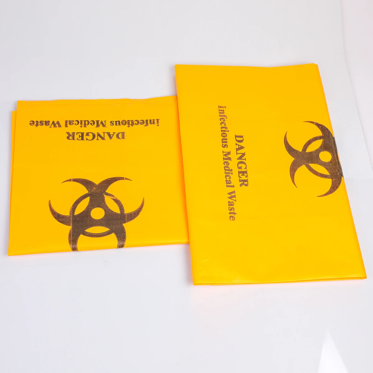 High Puncture Resistant Thick Plastic biohazard Medical Waste Garbage Bag