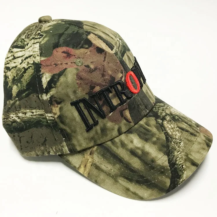 Hunting camo baseball cap outdoor camouflage hat from BJ Outdoor