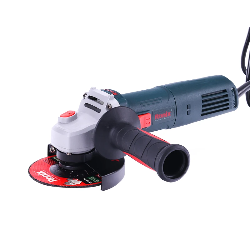 Ronix Power Tool Angle Grinder 115mm Mini Corded Angle Grinder Model 3111