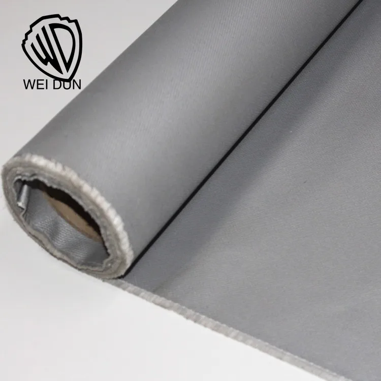 Thermal Insulation Silicone Coating Fabric Fiberglass for Fire Blanket