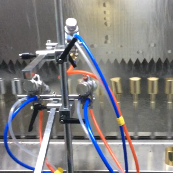 
plastic parts cheap price automatic spray painting line machine 