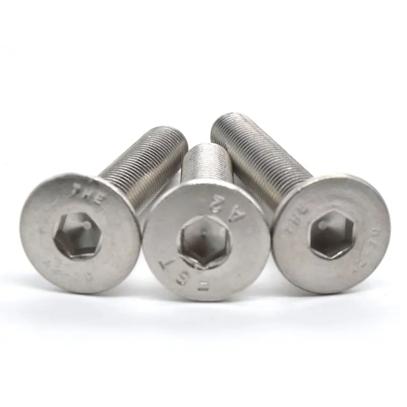 DIN 7991 Hexagon socket countersunk head a2-70  allen key machine screws