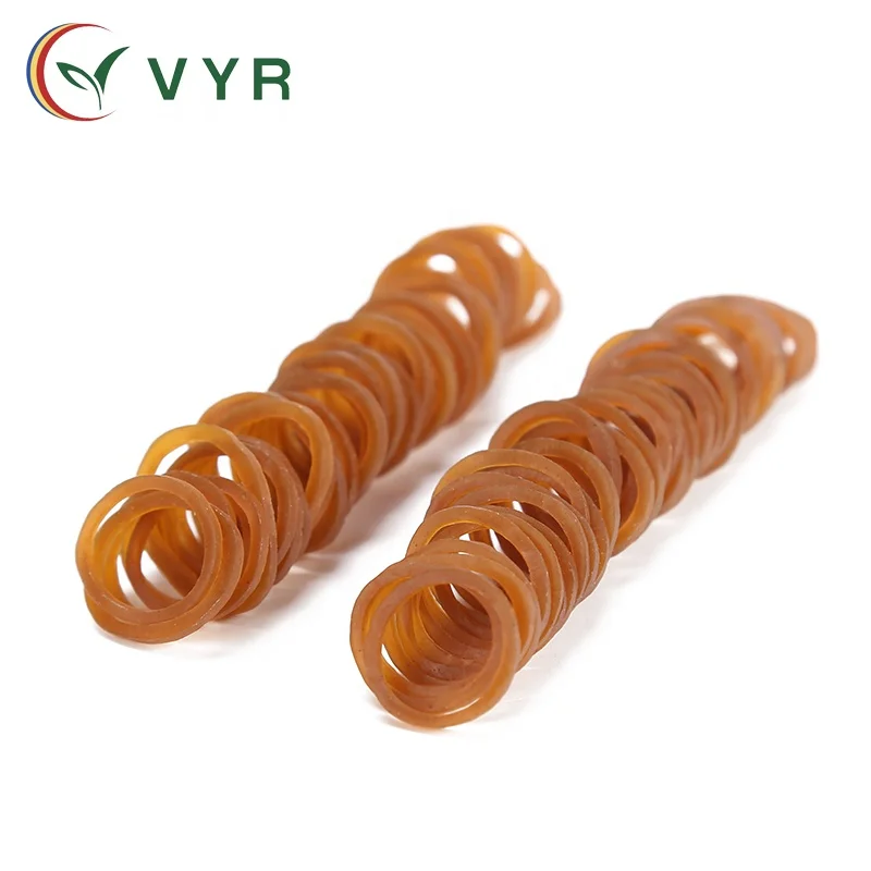 Китайский производитель, ремешок из Натурального Коричневого каучука для упаковки, Диаметр 0,6 дюйма