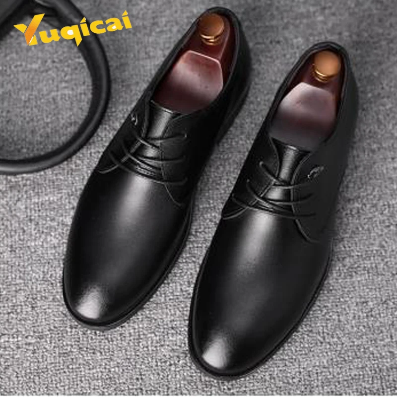 
classic handmade patent pure genuine official leather shoes for men formal 