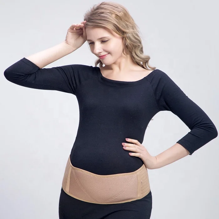 
Maternity Support Belt Pregnant with Pure Cotton Cloth Inside of the Belly Part 