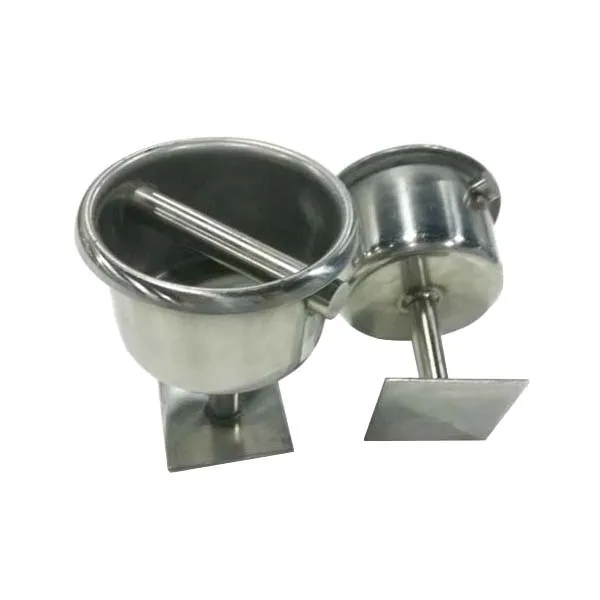 
Swimming lane rope embedded concrete wall cup anchor with stainless steel material 
