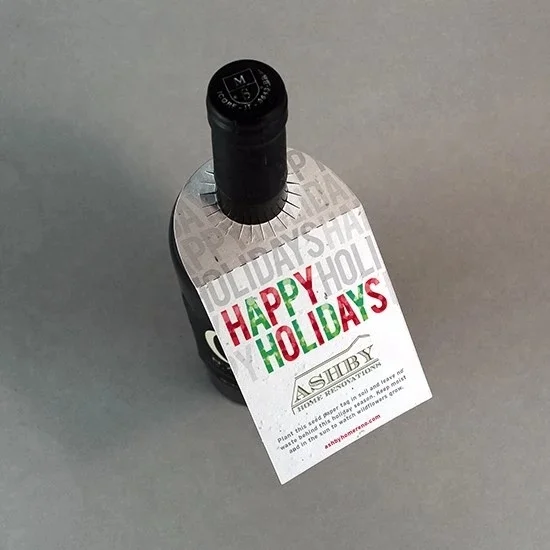 Пользовательские бирки для напитков, винных бутылок