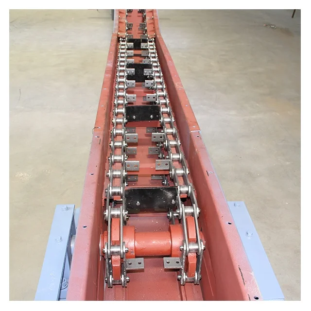 Good continuity inclined chain scraper conveyor