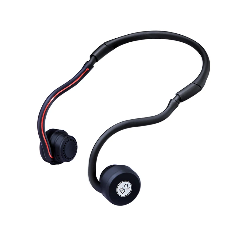Складные Спортивные Беспроводные наушники костной проводимости гарнитуры с микрофоном