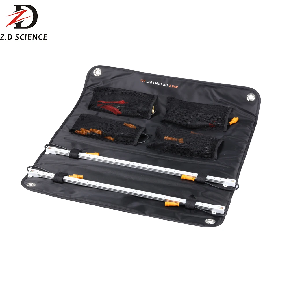 2 в 1 чип, белый и янтарный наружный 2x12 в водонепроницаемый светодиодный фонарь для кемпинга, комплект фонарей для фургонов