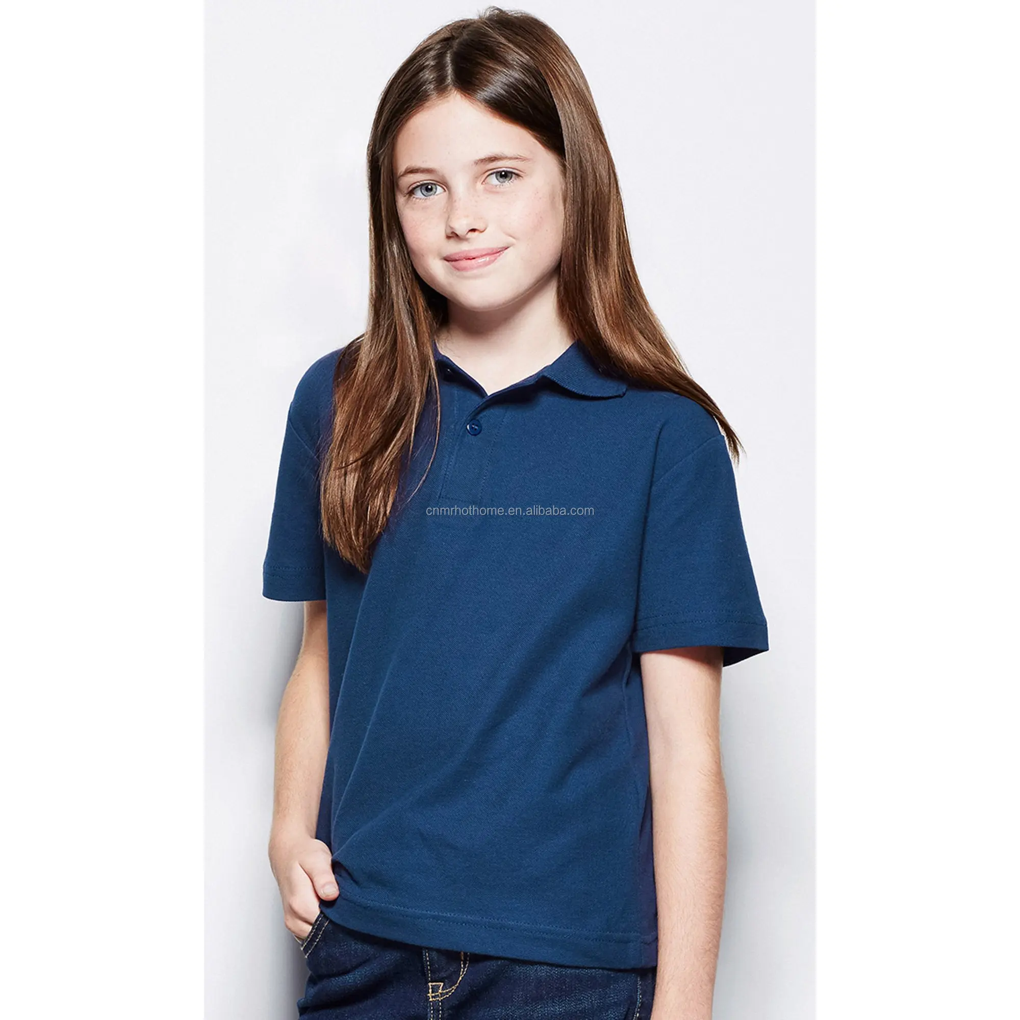 Оптовая продажа, школьная рубашка-поло с индивидуальным логотипом, Детская рубашка-поло, для маленьких мальчиков, с коротким рукавом, 25-35 дней, на 5-7 дней, с принтом, 300 шт., повседневная