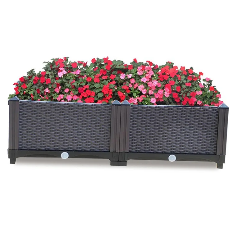 New Product Ideas Suntour Other Garden Supplies Raised Beds, Fabricantes y Proveedores	Black Garden Planter