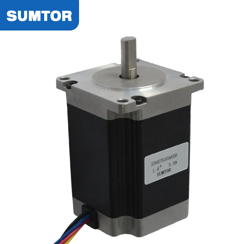 8 мм диаметр вала одноосного трехполюсного шагового двигателя 8 мм 57 nema 23 избыток крутящего момента