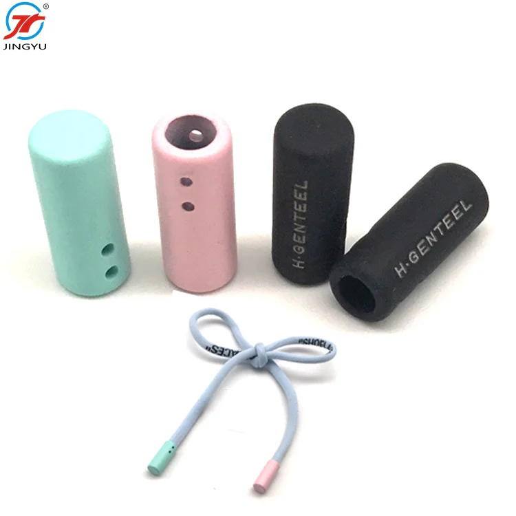 Custom Free Sample Drawstring Bungee Cord Ends Metal Lock Stopper For Swimwear Hoodie Cord Ends