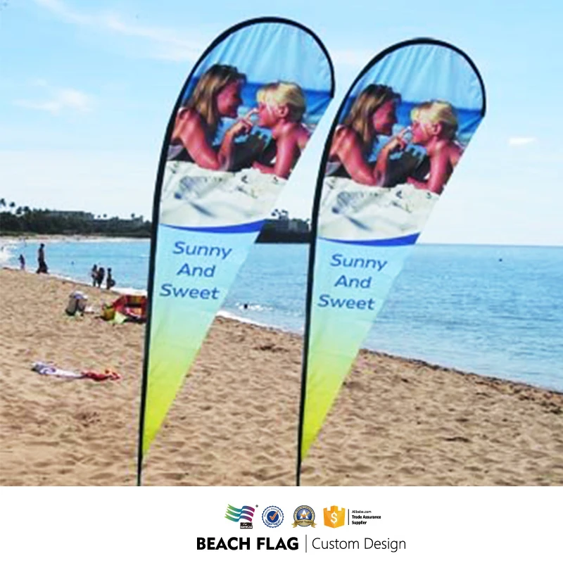 Завод флага teardrop в Гуанчжоу