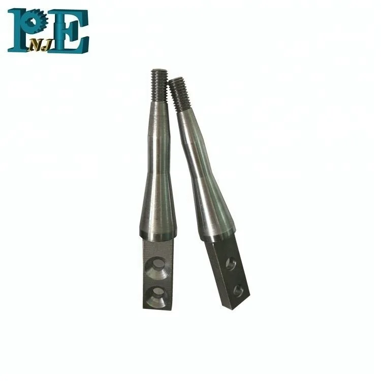 
OEM high precision cnc machining turned stainless steel barbed nozzle with mini hole 