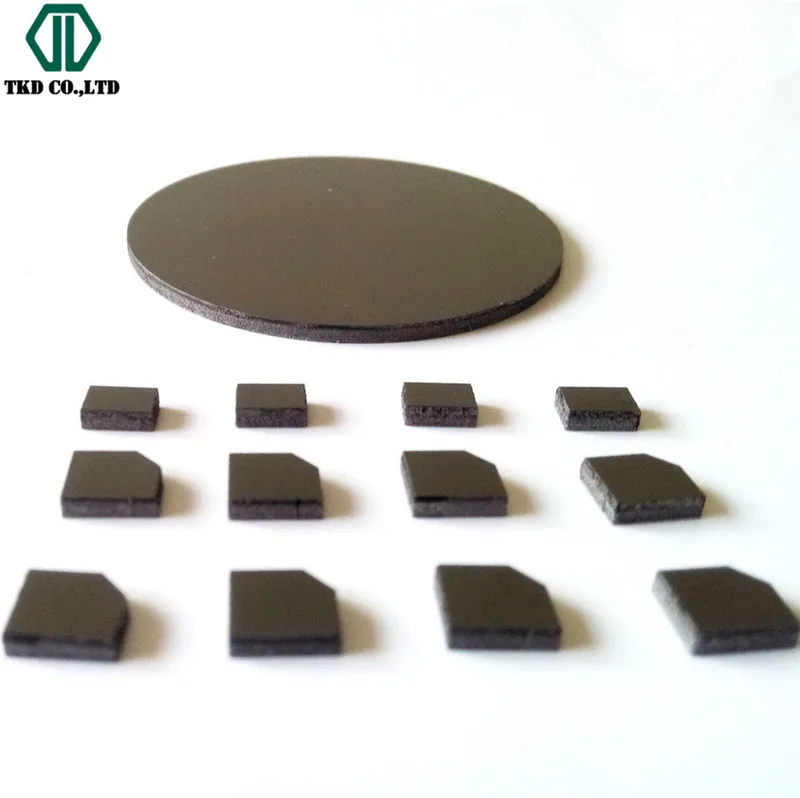 Poly crystalline Diamond PKD  PCD insert cutting tool disc & PCD blank for cutting tool & PCD round disc