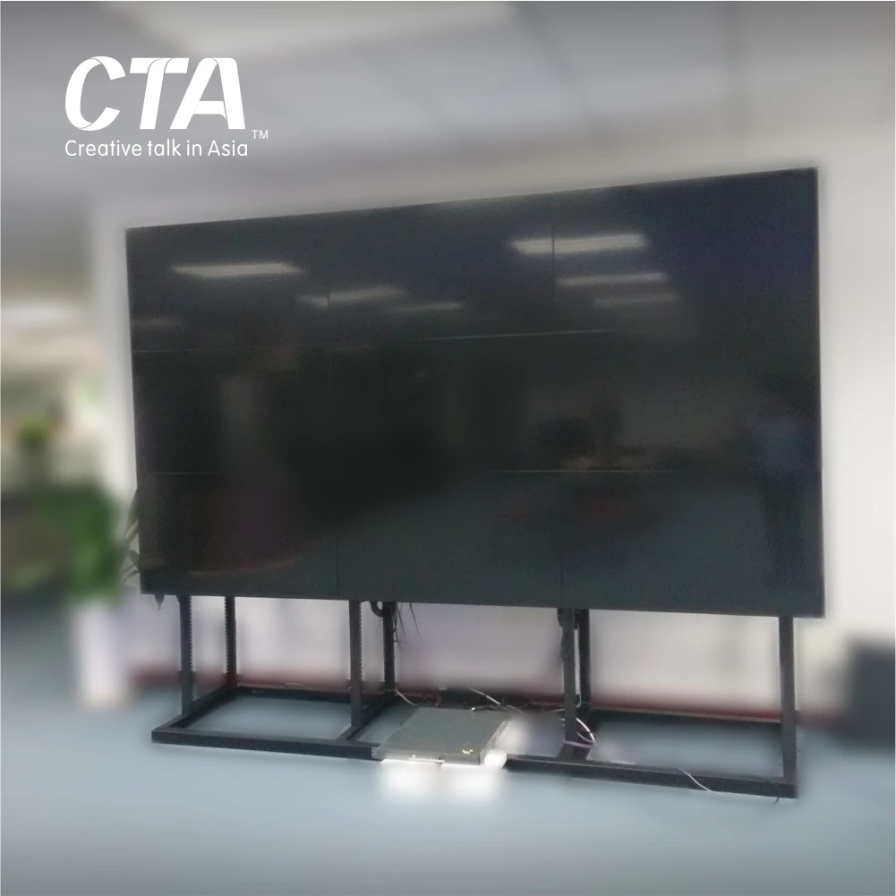 2x2 video wall lcd with matrix for hospital