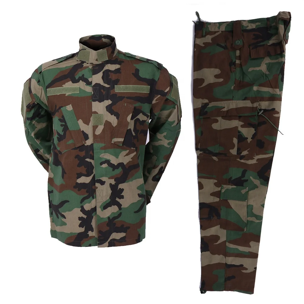 
Hot Sale Army Camouflage Military Uniform Army Military Uniform 
