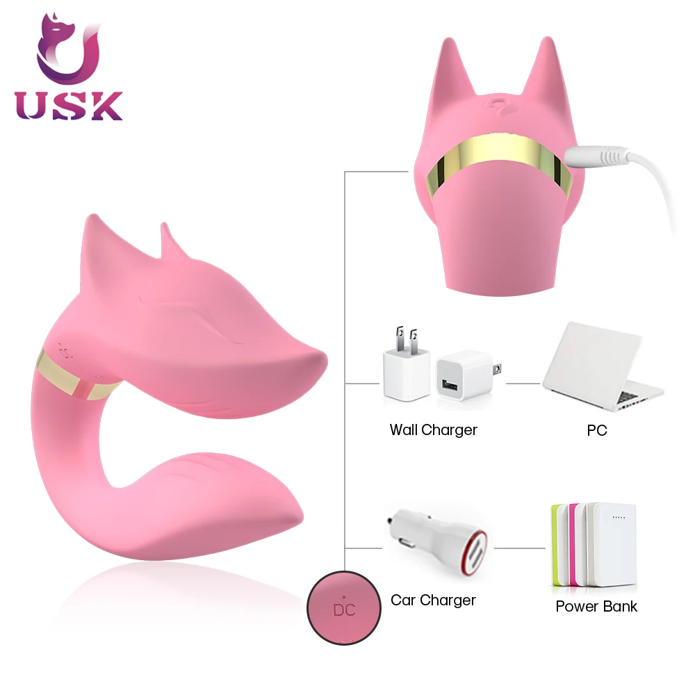 
Dual Head Vibrators G spot Stimulator Female Masturbation G-point U Shape Massage Vibrator Lesbian Sex Toys 