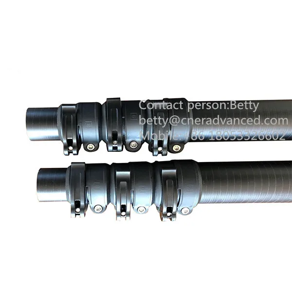 Made in China carbon fibre portable extended rod for betel nut harvesting pole, arecanut harvesting stick