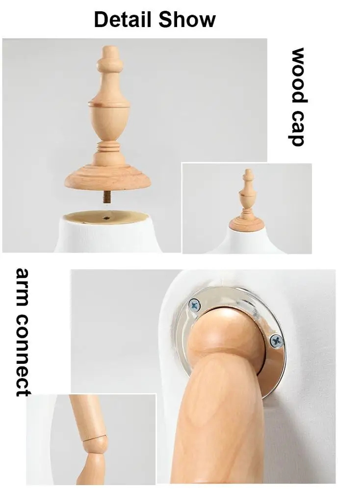 XINJI Fashion Upper Body Baby Mannequin Kids Fabric Mannequins Torso Manikins For Clothes Window Display