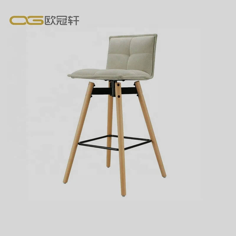 Итальянский дизайн клуб паб промышленный современный деревянный барный стул со спинками