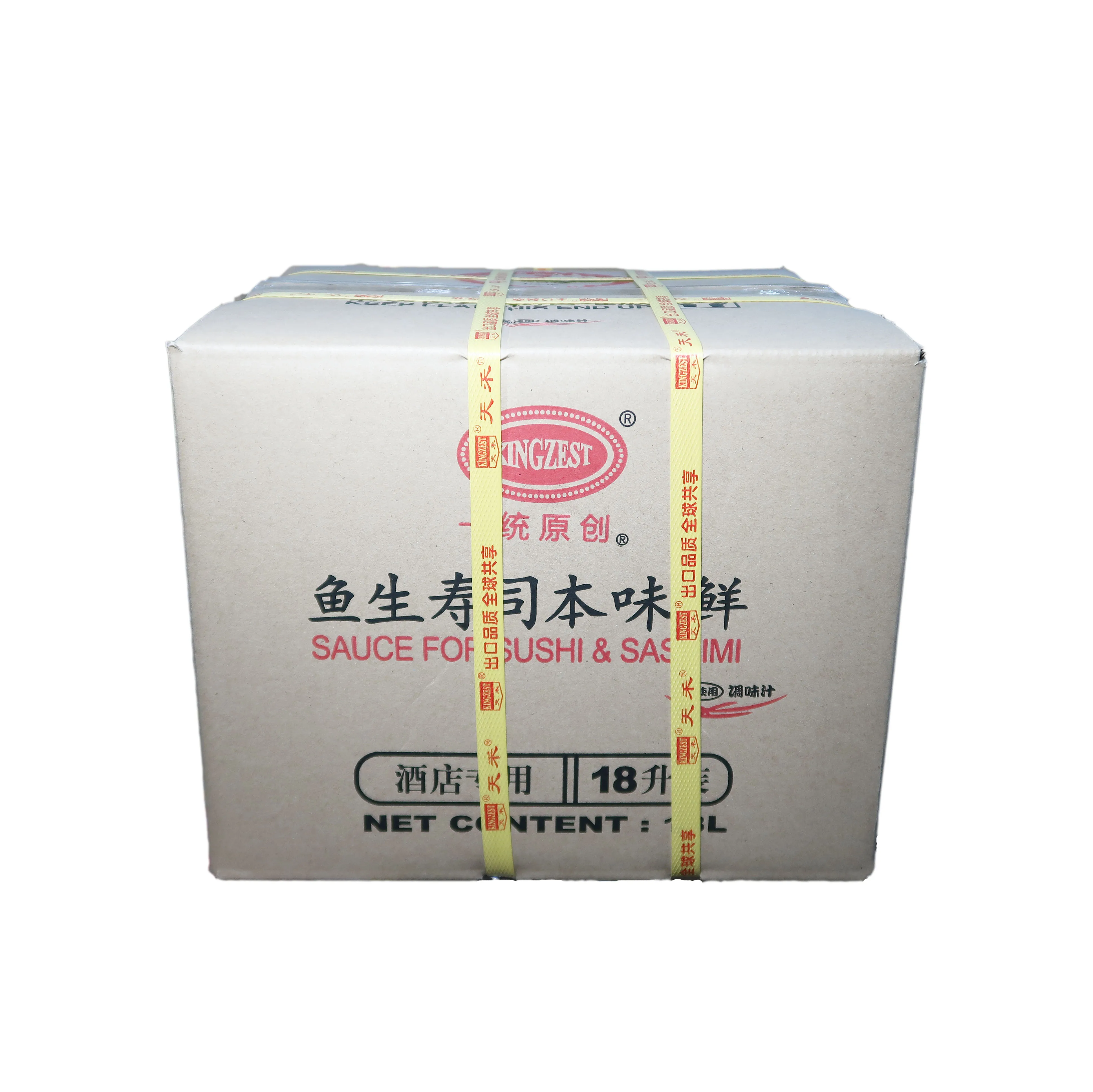 
Factory Direct High Quality 18L Halal Shoyu Sushi Dark Soy Sauce 