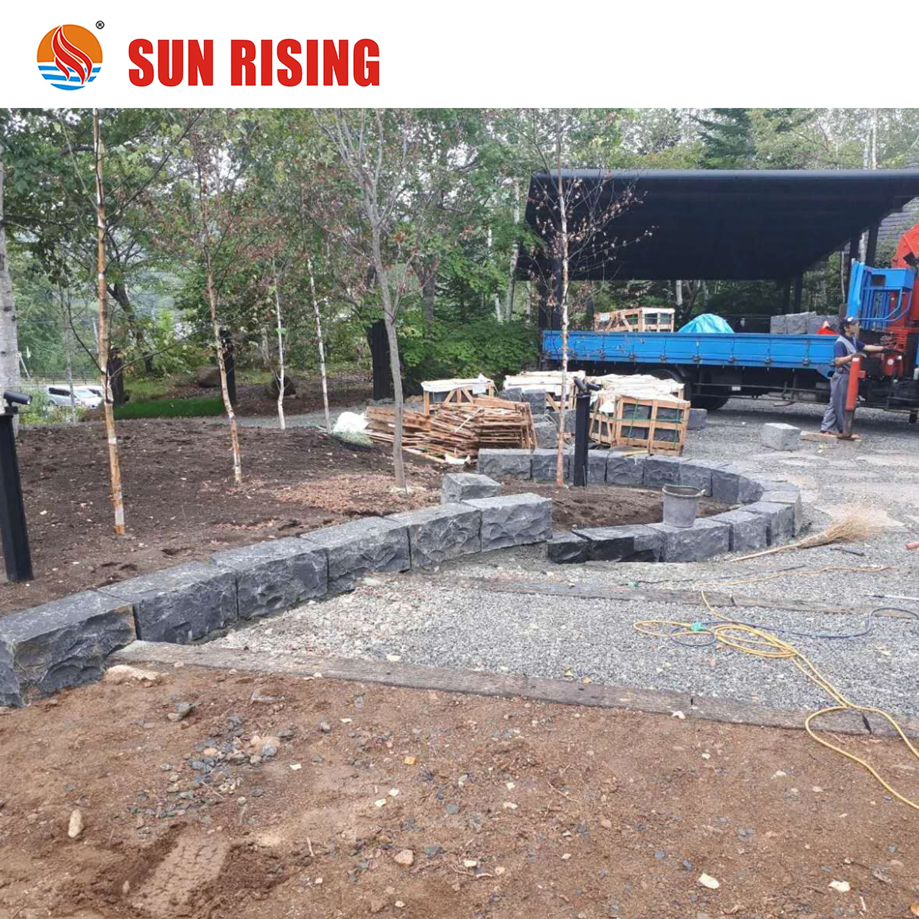 Black Basalt Curb With Competitive Price