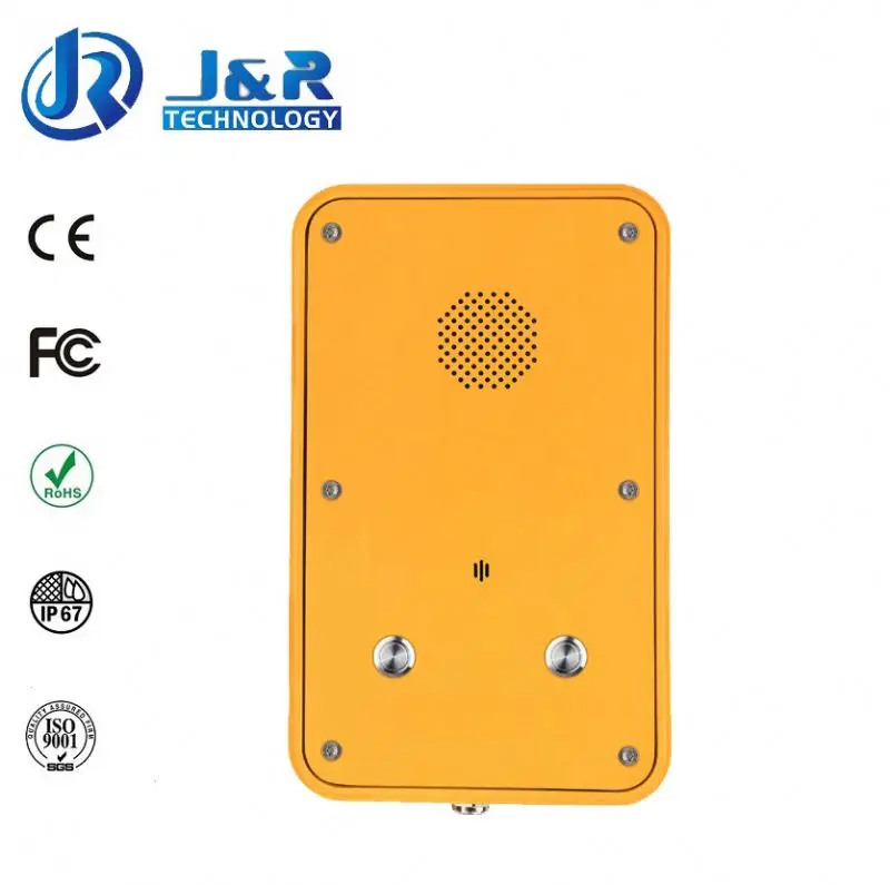 Всепогодный скорость циферблат телефон для туннелей добыча SIP Водонепроницаемый морской домофон