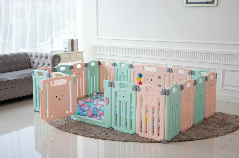 Colorful Safety Outdoor Plastic Children Play Playpen