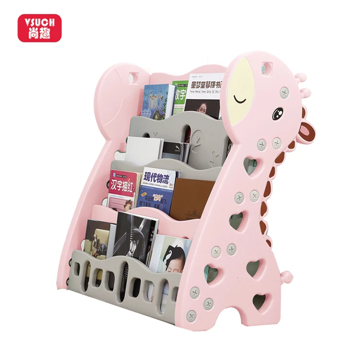 Portable Children Bookcase Kids Book Shelf