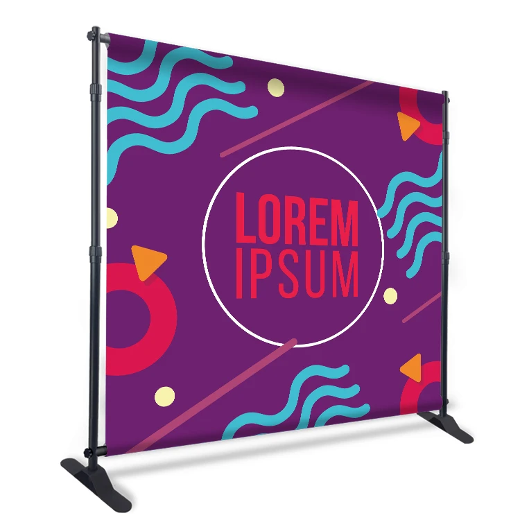 photo booth hot sale adjustable backdrop with printing