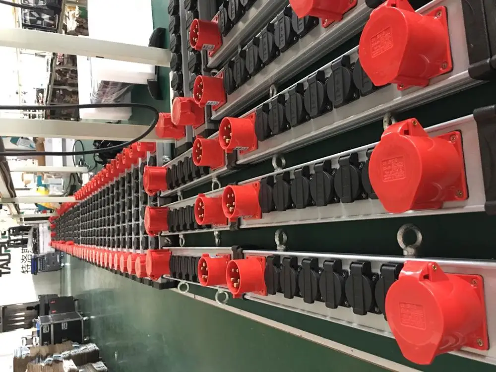 CEE Power Distributor Box 6 16A CEE Socket Output Audio Power Distribution