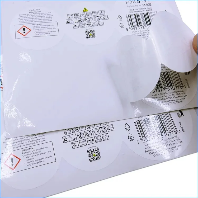 Европейская Горячая Распродажа, самоклеящаяся наклейка, этикетка штрих-кода, наклейка с царапинами и отрывками, рулонная наклейка, низкая цена