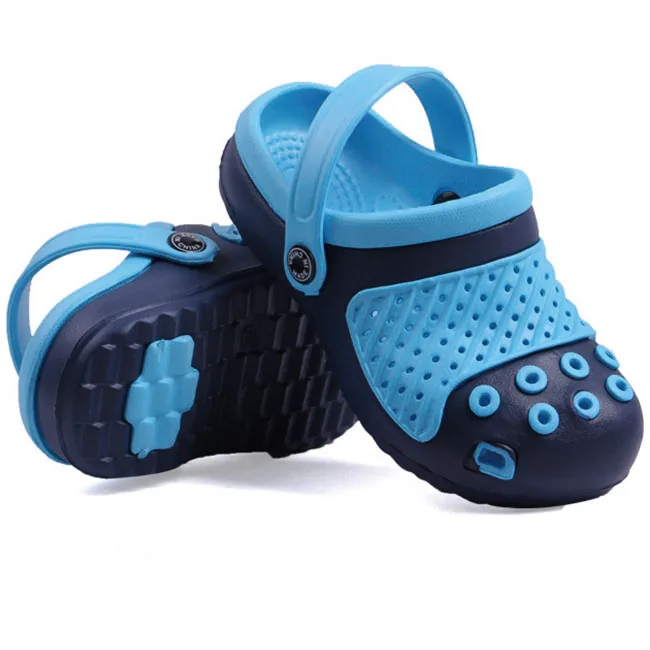 Недорогие Нескользящие Детские резиновые сабо для детей