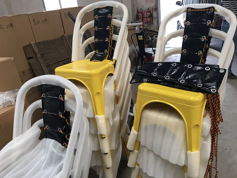 Fashion style cushion seat restaurant chair for fast food cafe shop