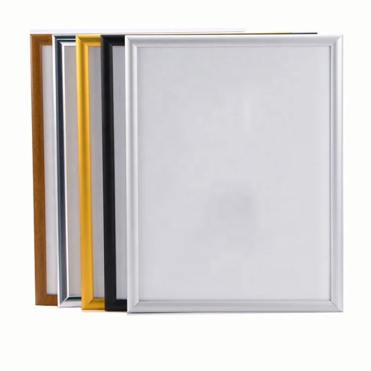 Gallery Display Show Alloy Aluminum Metal Multi-Size A1 Plastic Poster Frame Edging