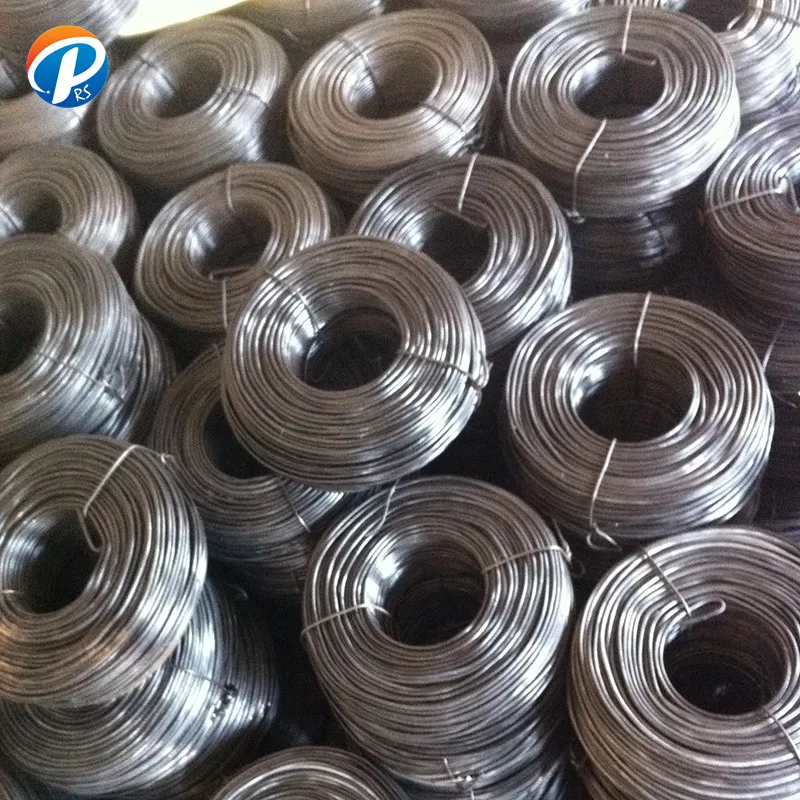 Поставщик Китай 0,17 мм-4 мм Оптовая Продажа мягкая сталь черный отожженный провод для связывания