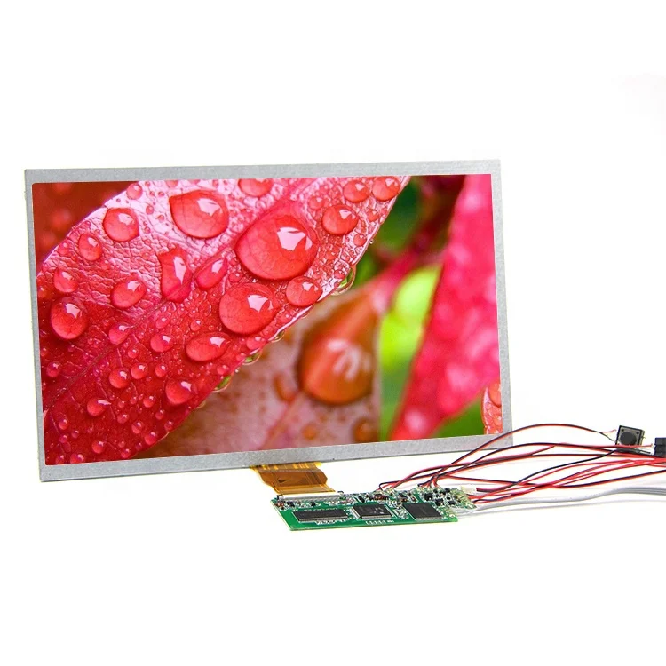 Hot sale HD ips screen 7 inch tft lcd video module with rechargeable Lithium battery