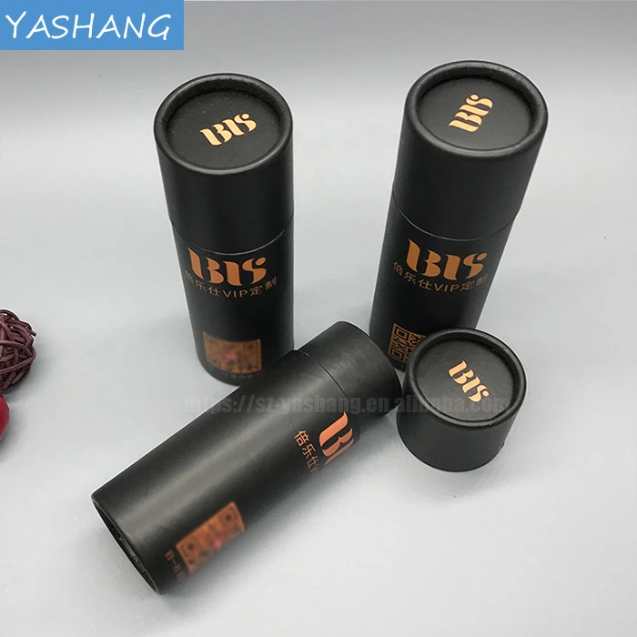 Gold foil printing box for dress gift mailer bottle packaging custom gift tube box