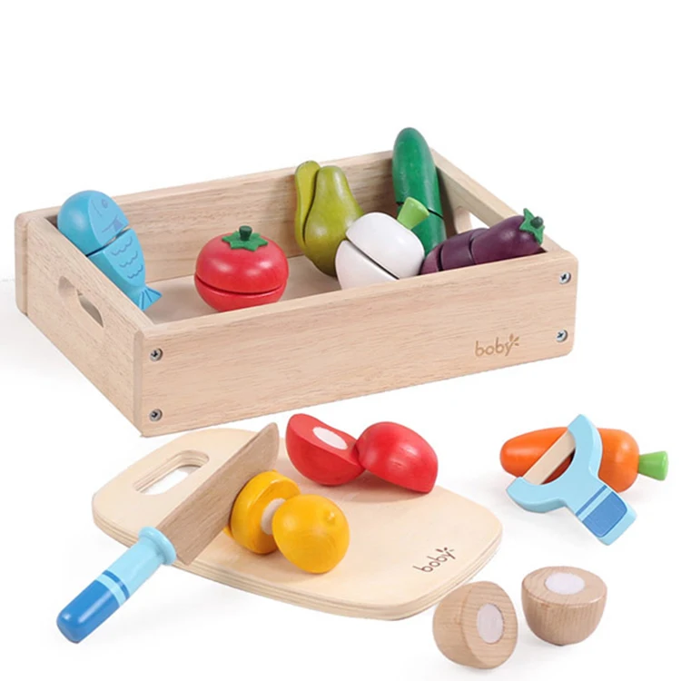 Multi Function Creative Kid Early Educational Wooden Fruit Cutting Toy