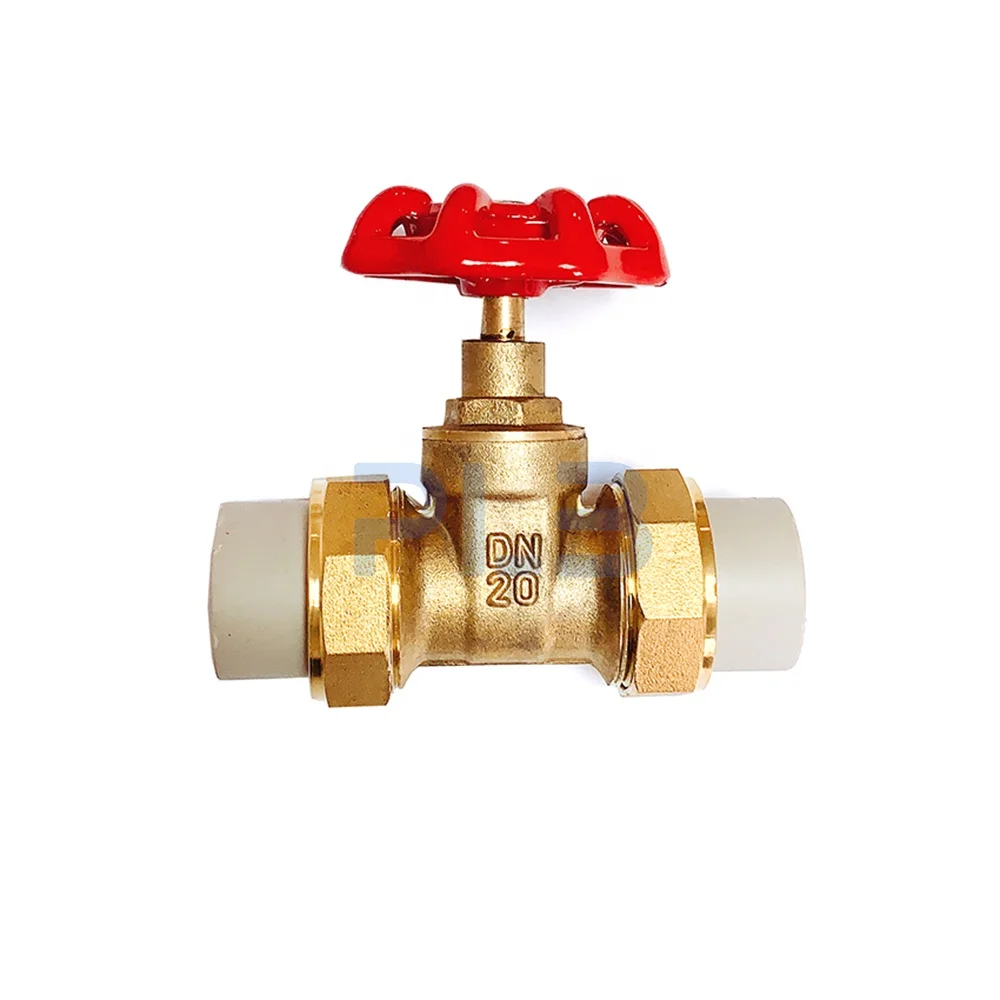 
brass PPR gate valve 