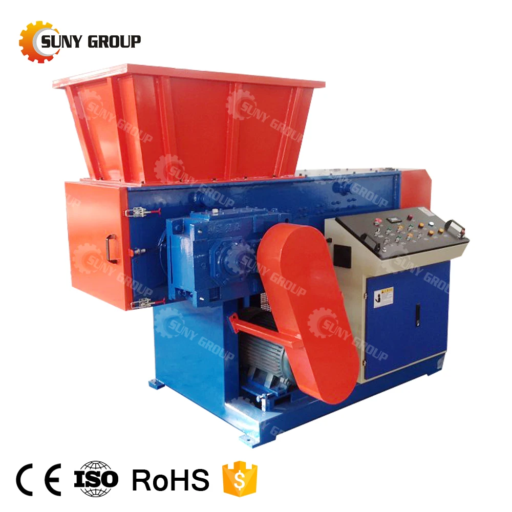
Plastic Pipe Shredding Waste Cable Single Shaft Shredder Machine for Recycle 