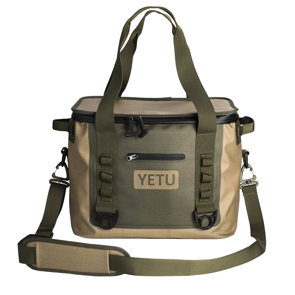 Extra Large Insulated Water Bottle 6 Can Cooler Bag for Meat Thermal Food Waterproof Letter Nylon