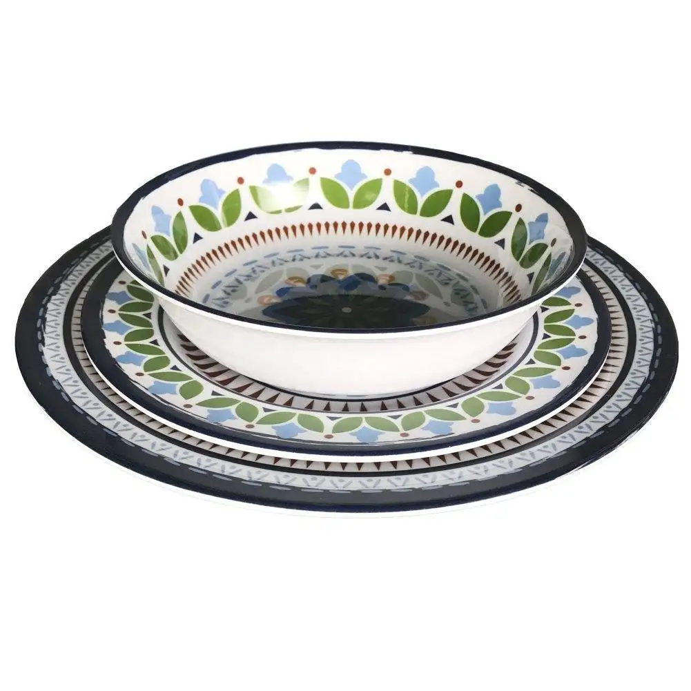 
High Quality Round Melamine Plate Melamine Hotel Plate 