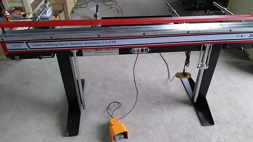 
ElectroMagnetic Manual Box Folding/Metal Sheet Bending Machine 